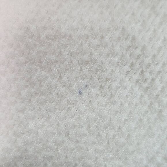 Bobi White Cowl Neck Waffle Knit Top NWT Medium Revolve Thermal Knit Comfy Top - Picture 11 of 12